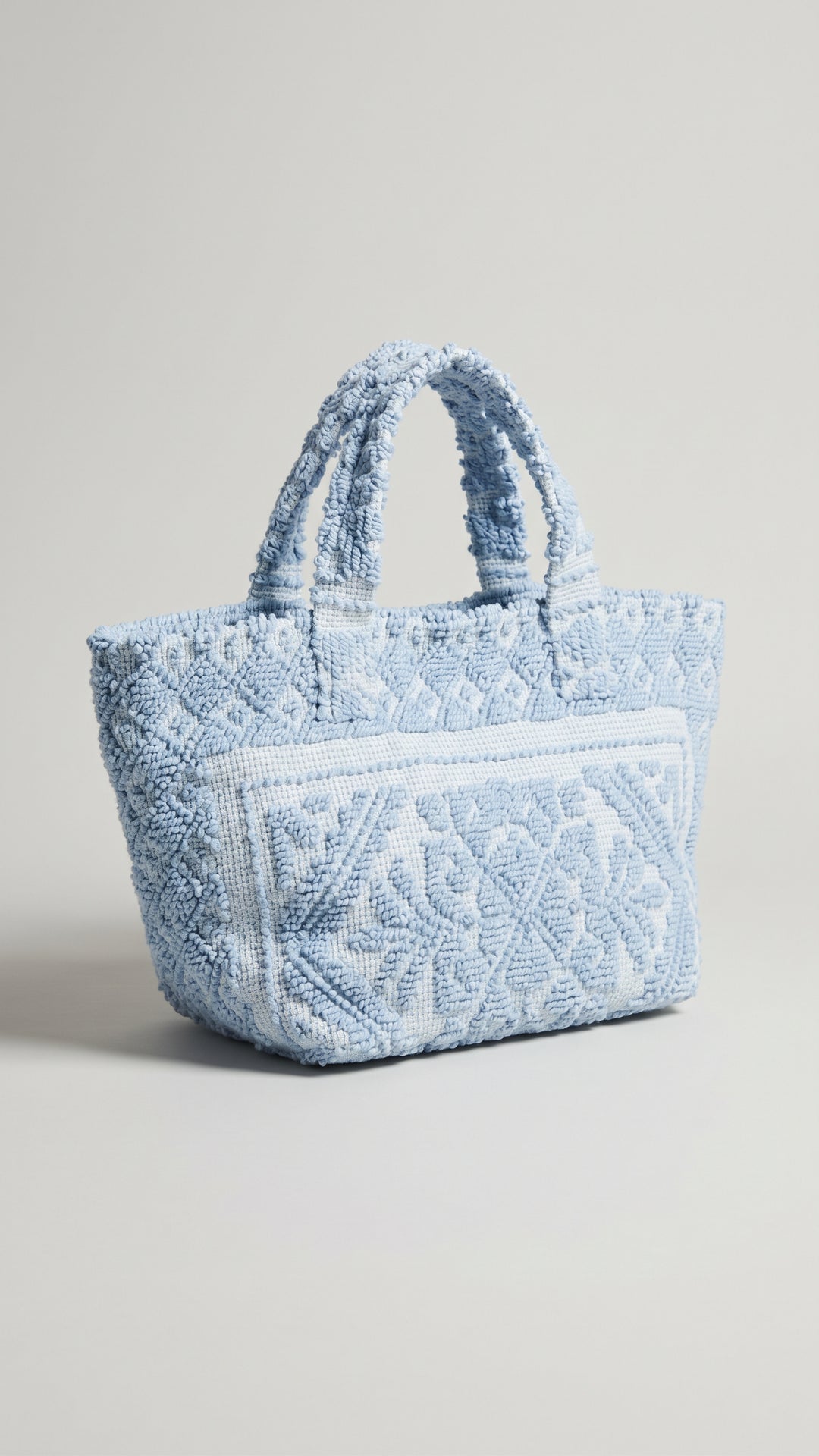 Bauletto Olbia Handbag in Light Blue