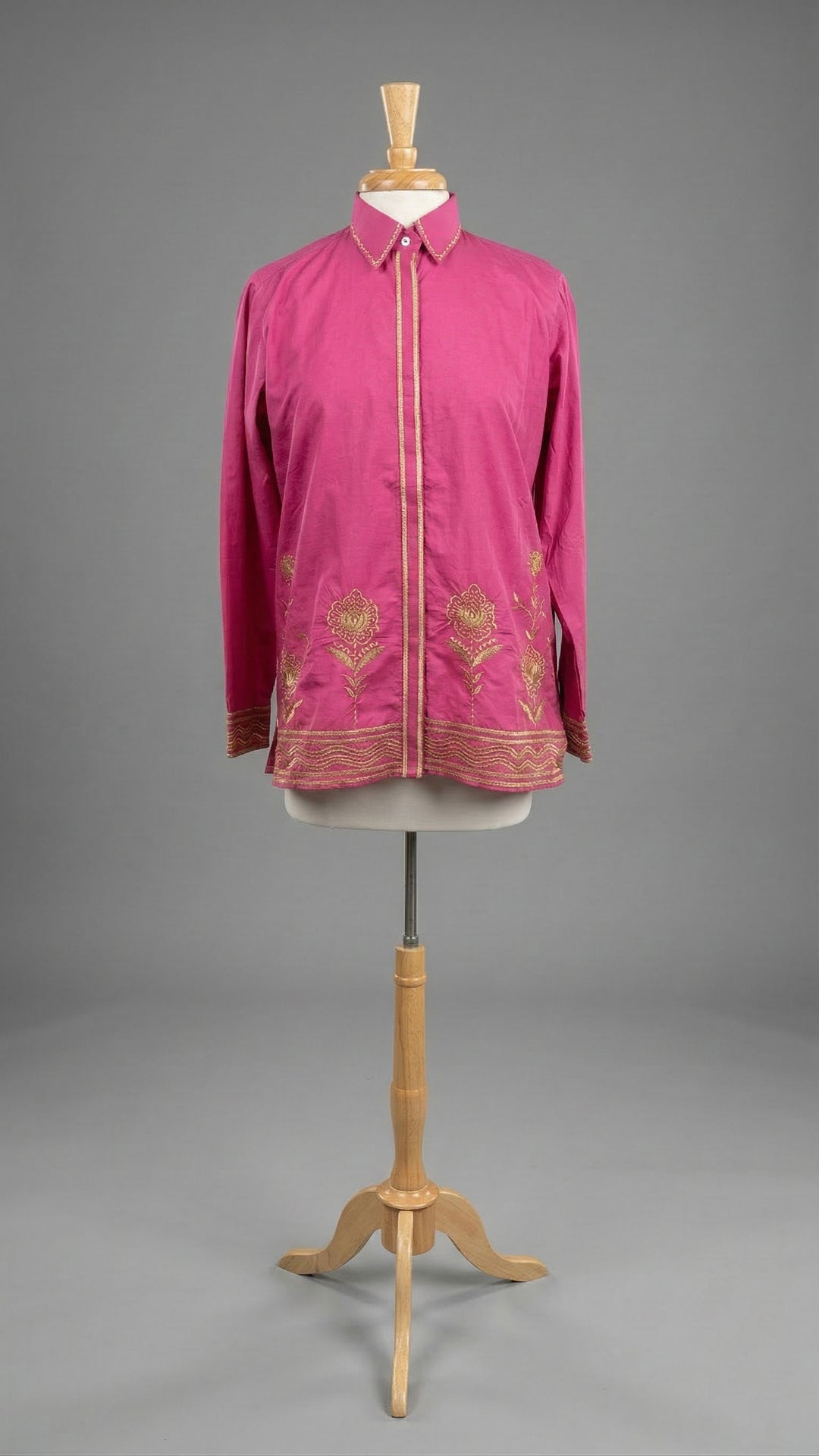 Bella Tu Elena Shirt in Pink - Mildred Hoit