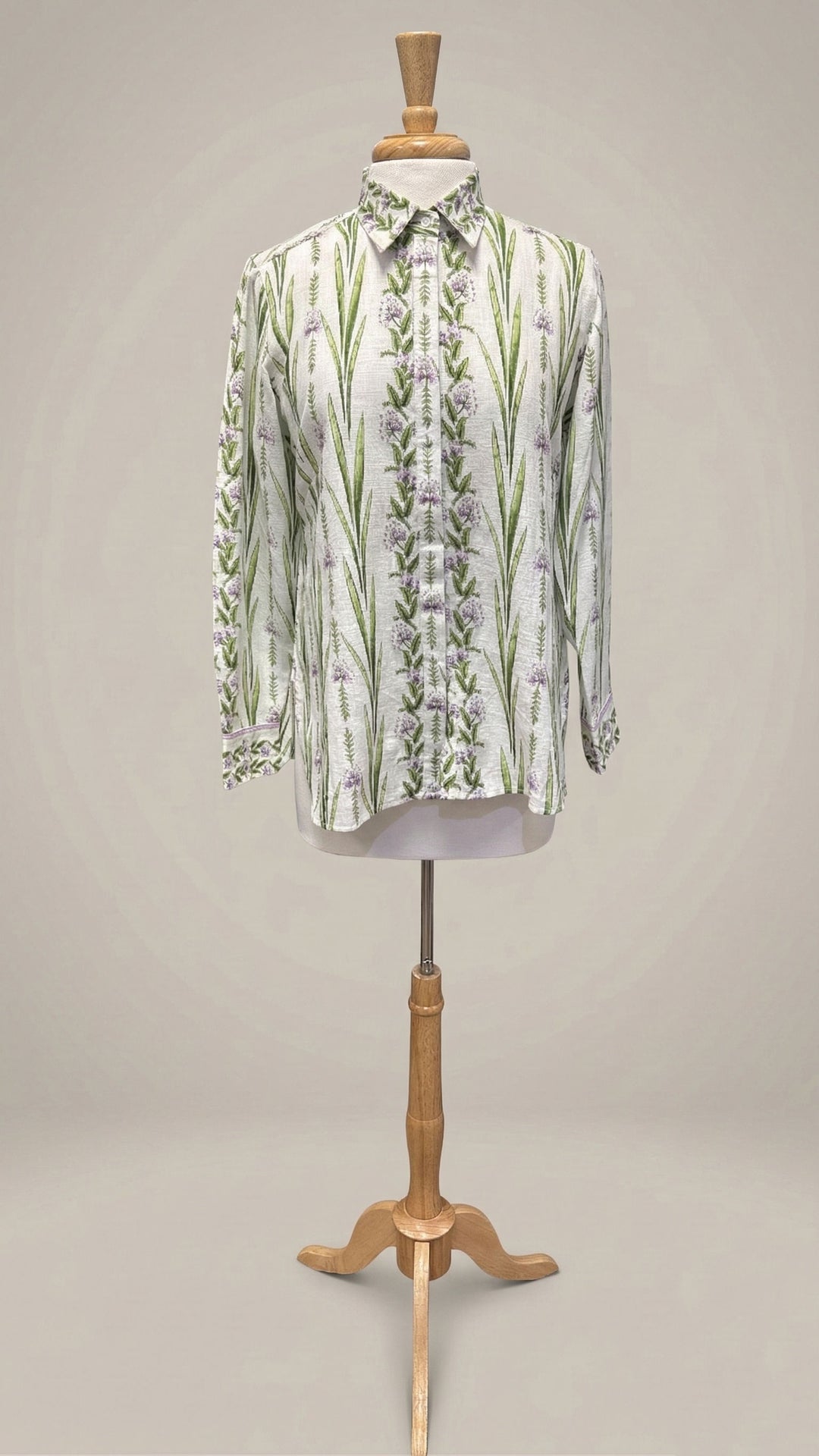 Bella Tu Eliza Shirt in Lilac - Mildred Hoit