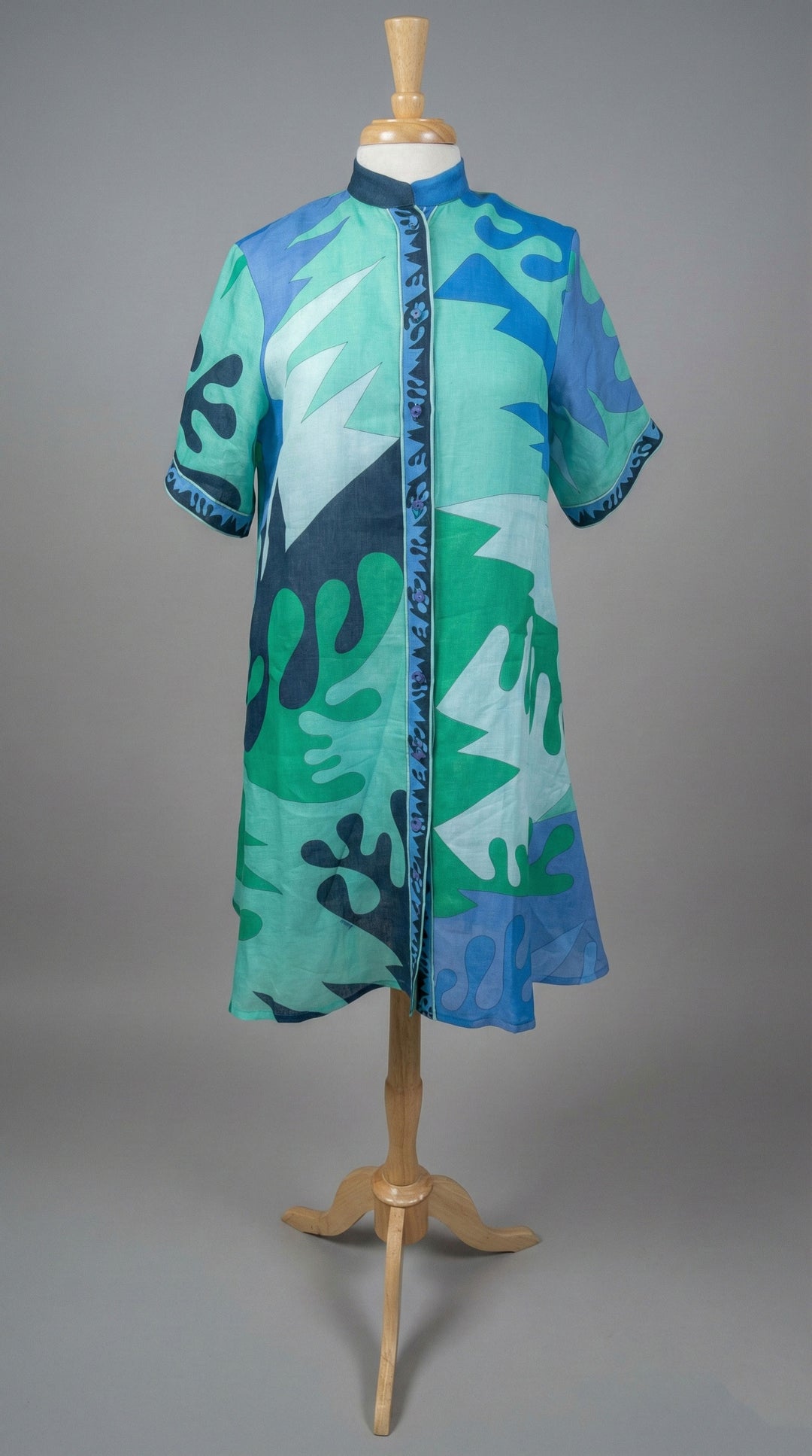 Averardo Bessi Linen Dress in Fenice 002 - Mildred Hoit