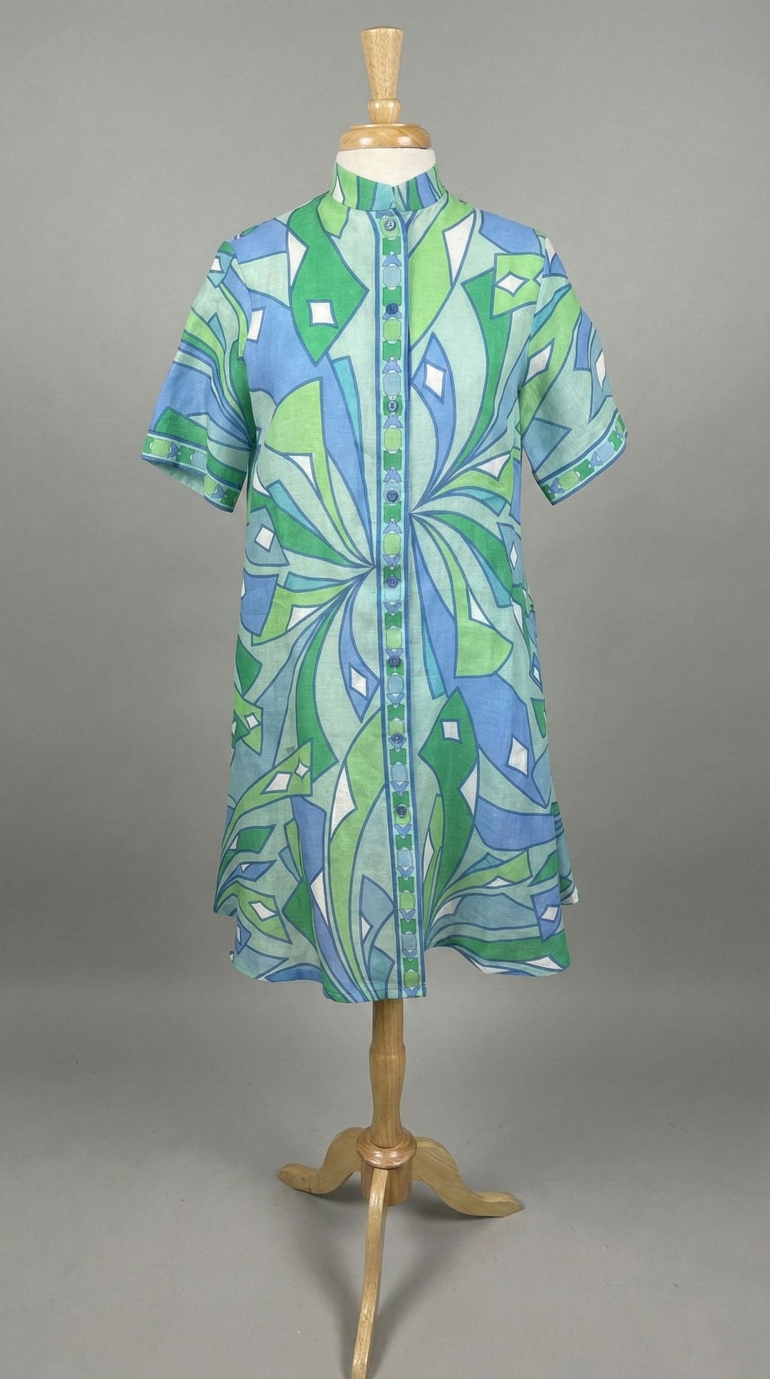 Averardo Bessi Linen Dress in Indra 001 - Mildred Hoit