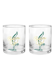 Bottoms Up Rocks Glass - Set of 2 available at Mildred Hoit in Palm Beach.