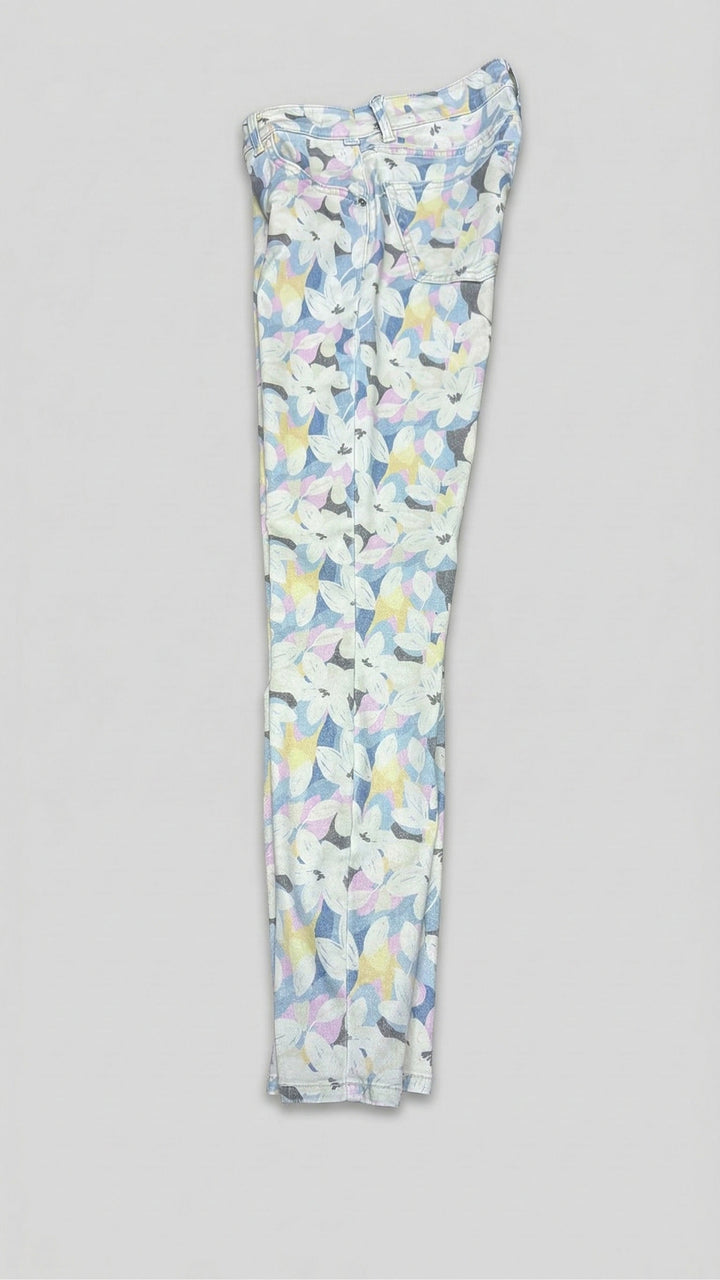 Brax Shakira Pant in Clean Vintage Blue - Mildred Hoit