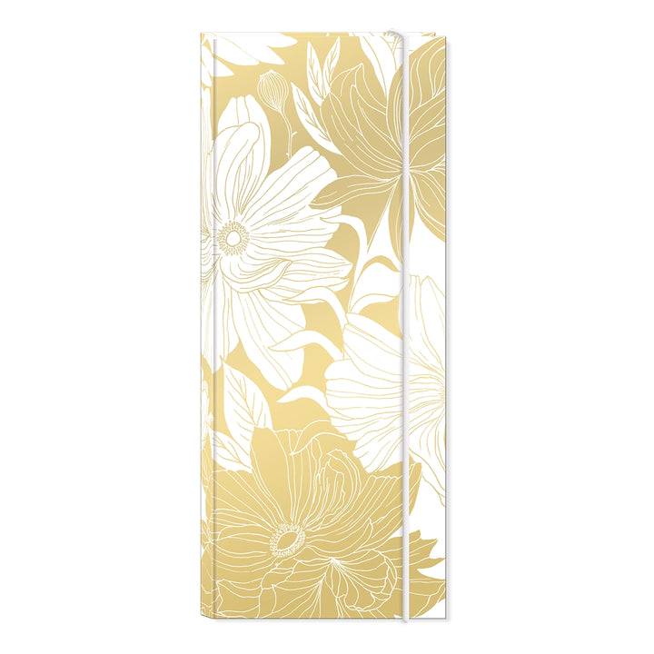 White Dahlias Bungee Folio