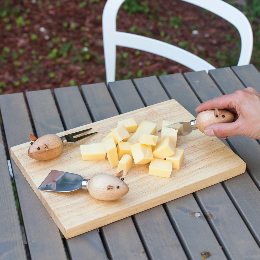 Mouse Shaped Cheese Knives