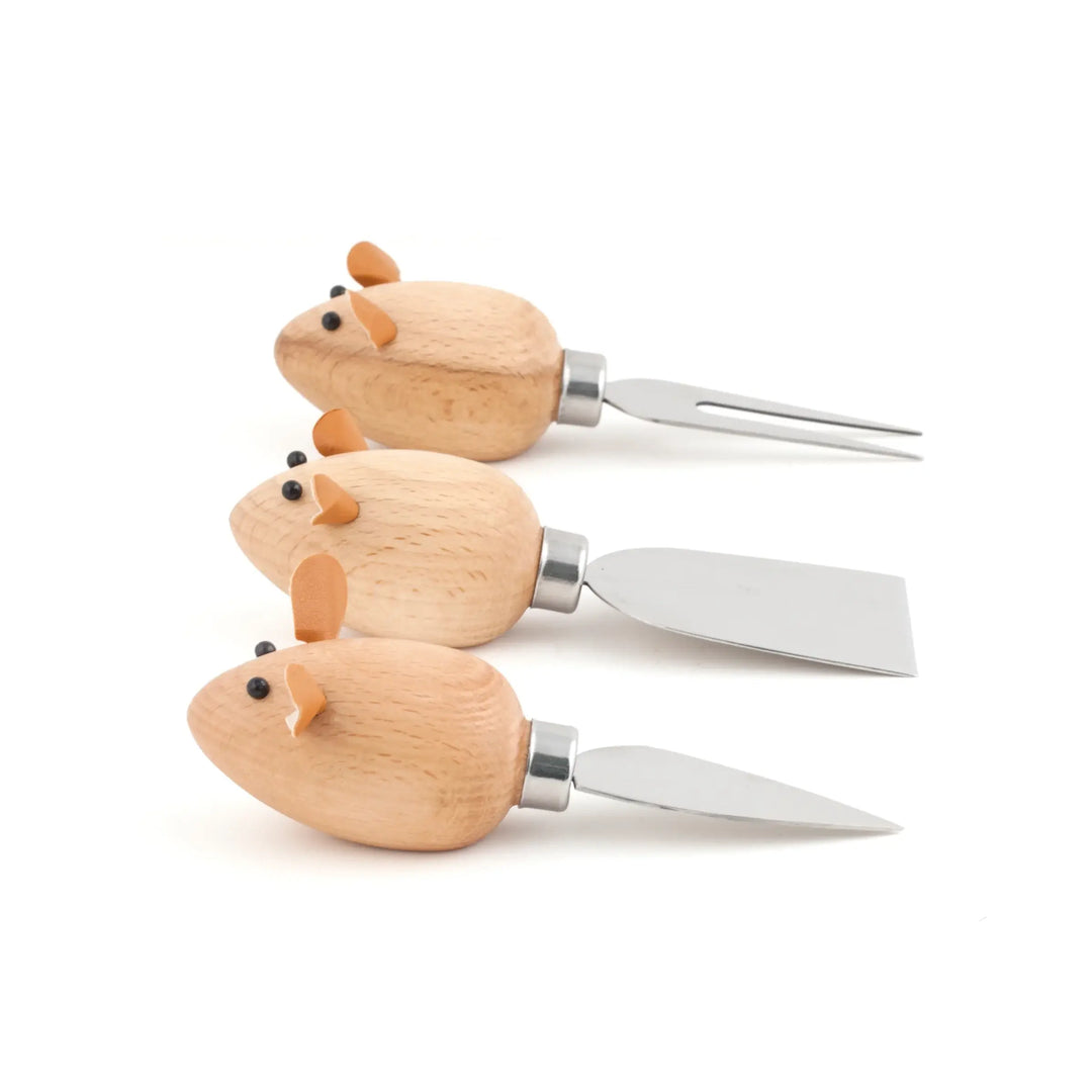 Mouse Shaped Cheese Knives