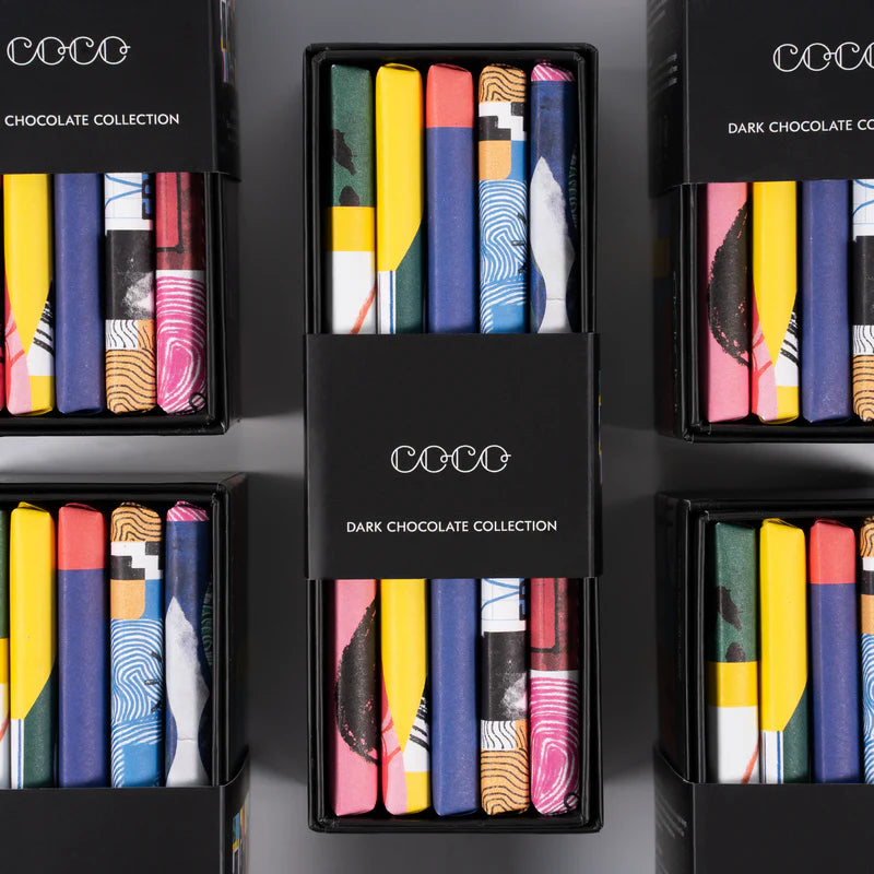 Coco Chocolatier 5 Chocolate Bar Collection - Mildred Hoit