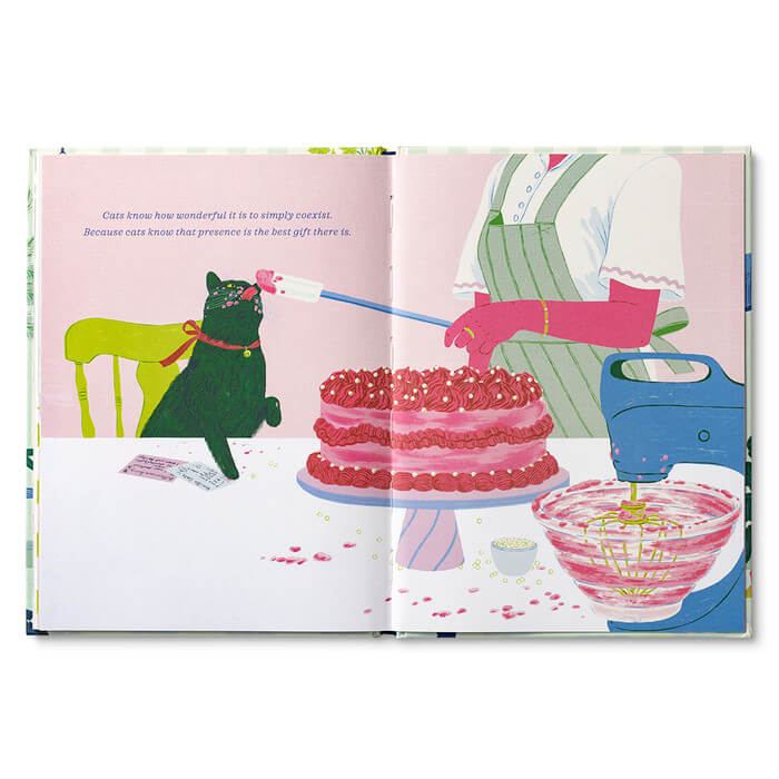 'Cats Just Know' Book inside view 1