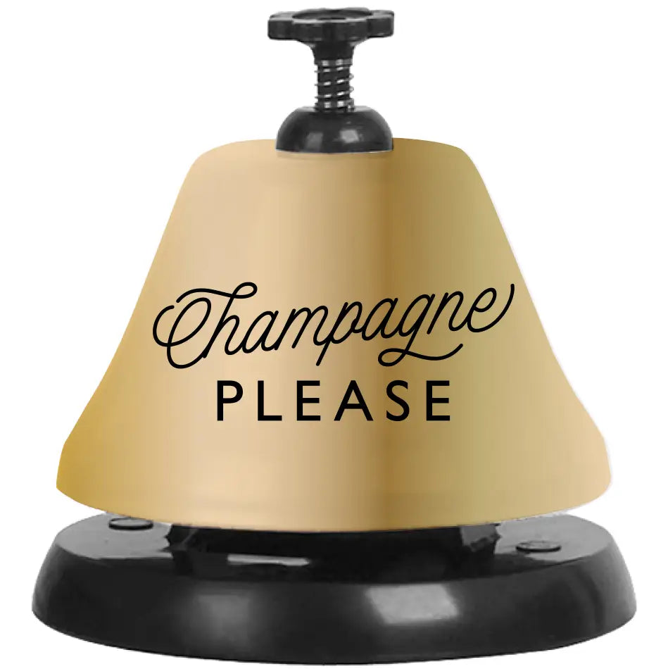 Champagne Please Drink Bell - Mildred Hoit