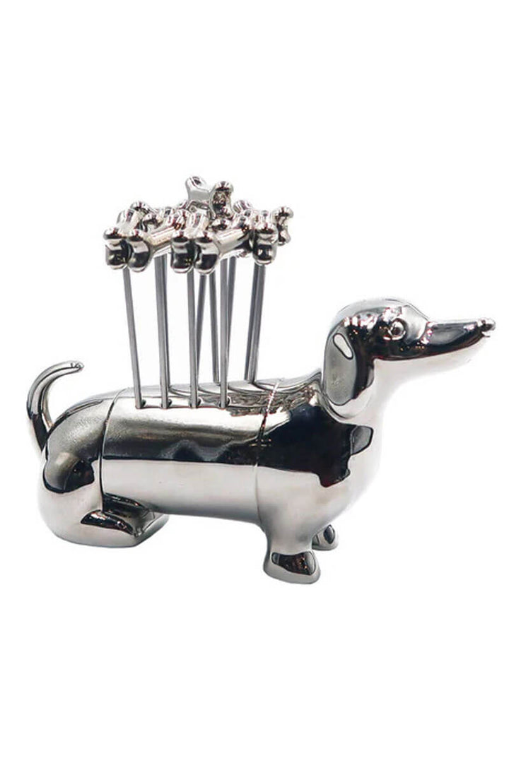 Dachshund Cocktail Cheese Pick Set