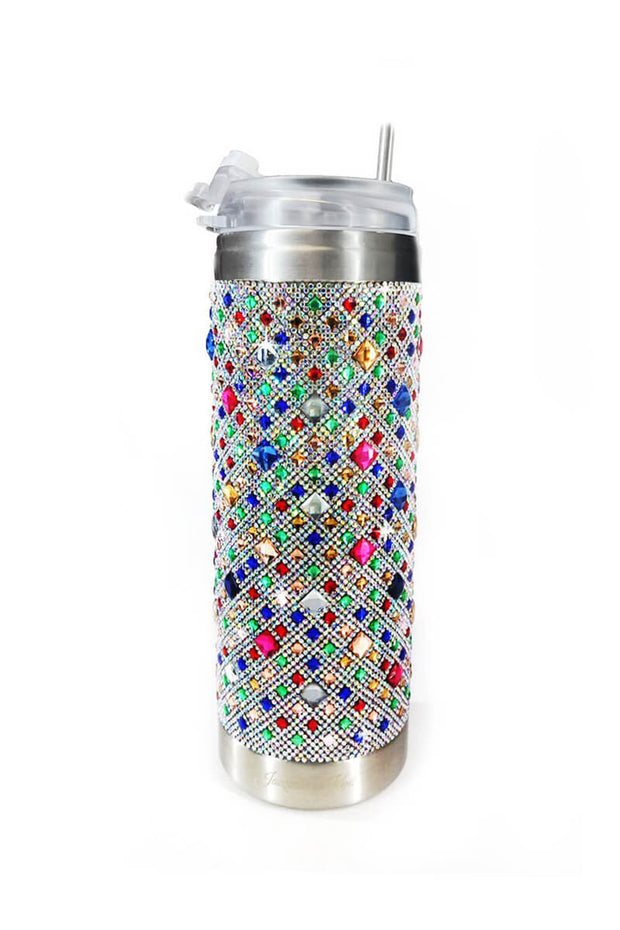 Diamond Candy Crush Tumbler available at Mildred Hoit in Palm Beach.
