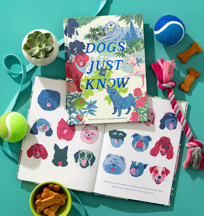 'Dogs Just Know' Book inside cover 3