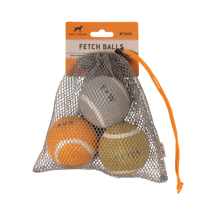 Fetch Tennis Balls - Set of 3 - Mildred Hoit