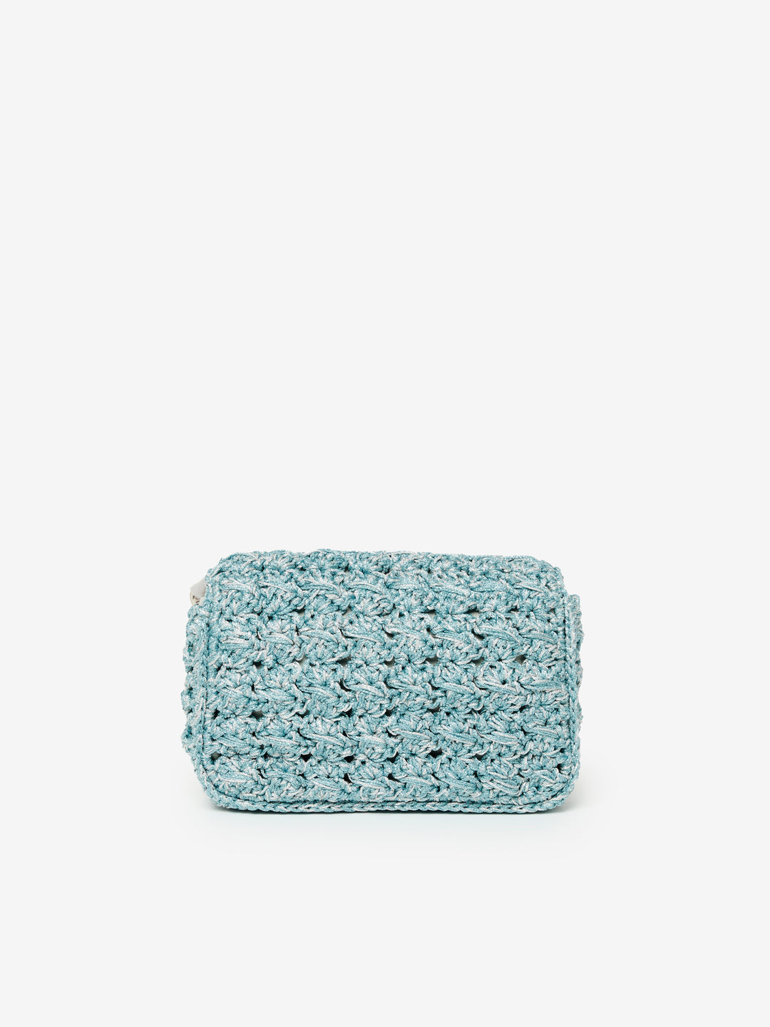 FEND Bag in Aqua & Silver - Mildred Hoit