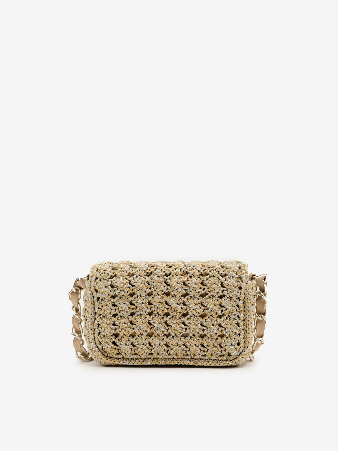 FEND Bag in Gold & Silver - Mildred Hoit