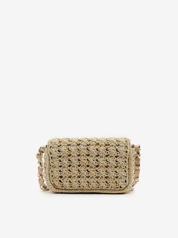 FEND Bag in Gold & Silver - Mildred Hoit