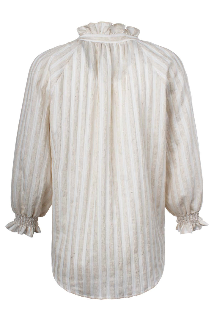 Fiona Shirt in Natural Stripe