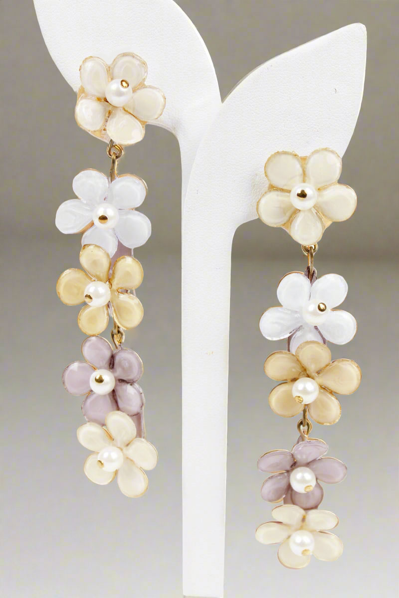 French Versailles Drop Earrings - Mildred Hoit