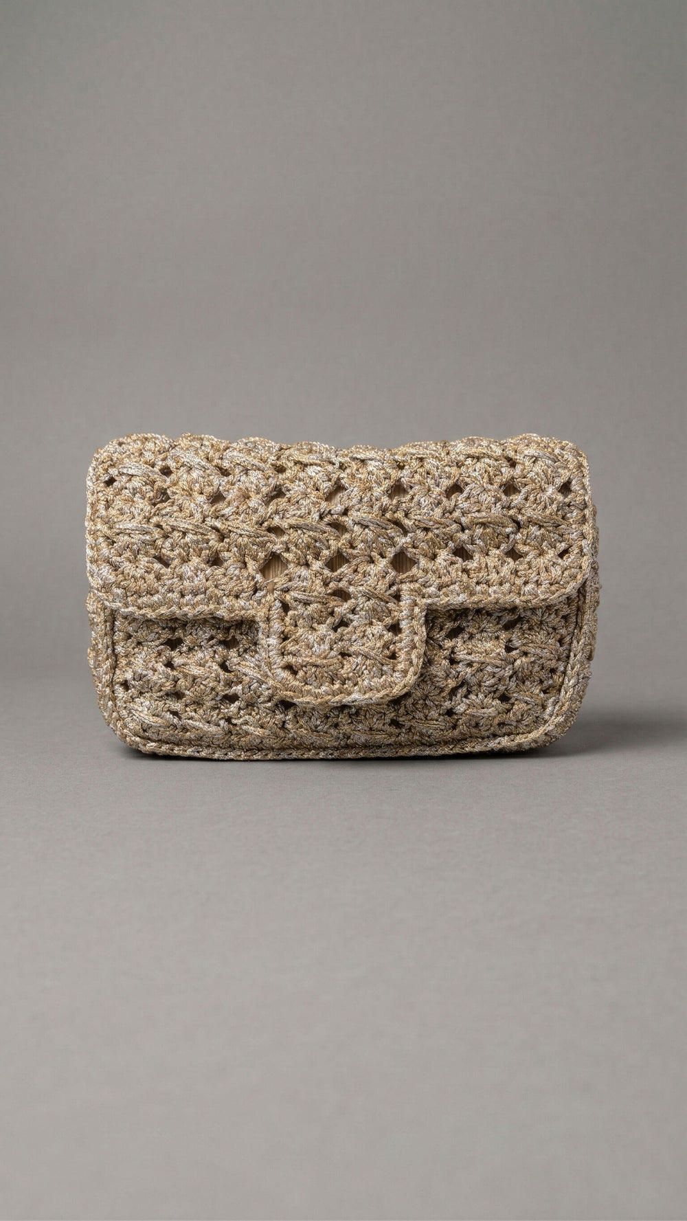 FEND Bag in Gold & Silver - Mildred Hoit