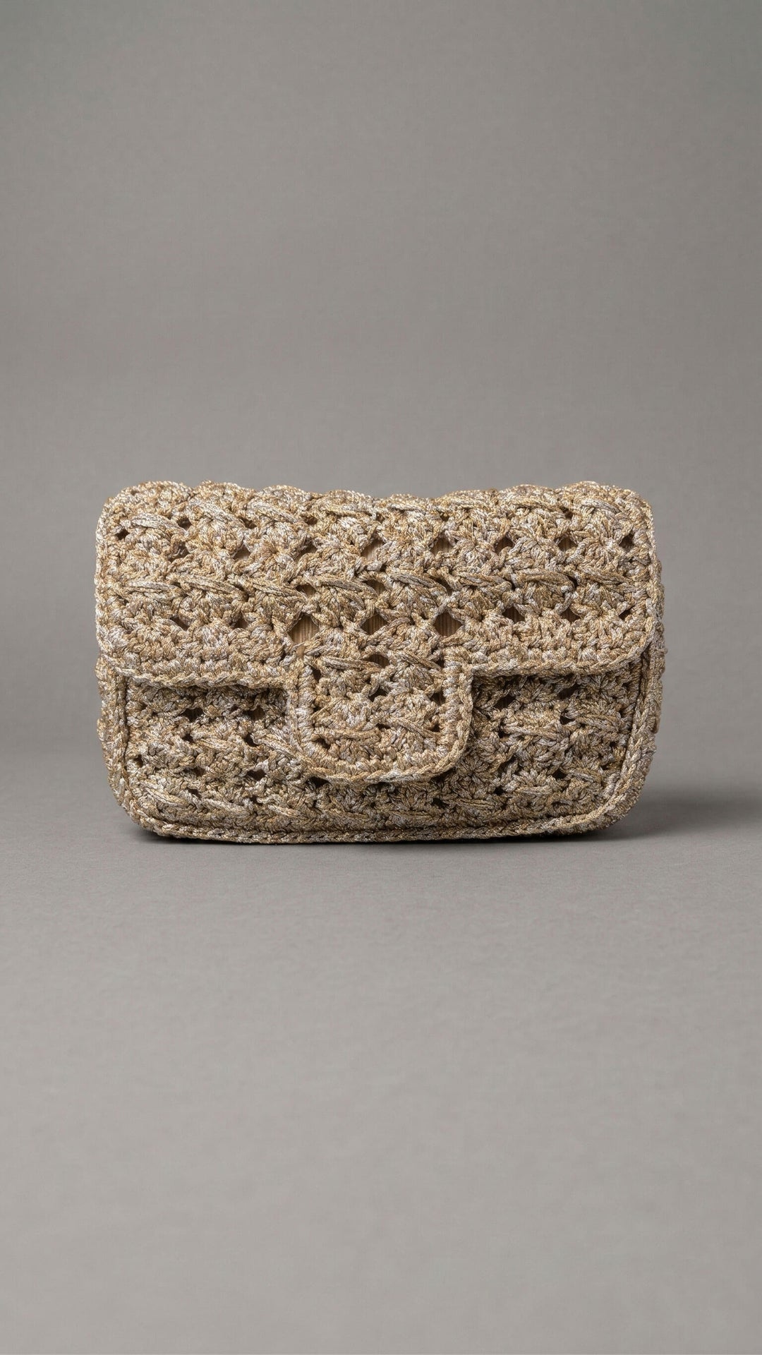 FEND Bag in Gold & Silver - Mildred Hoit