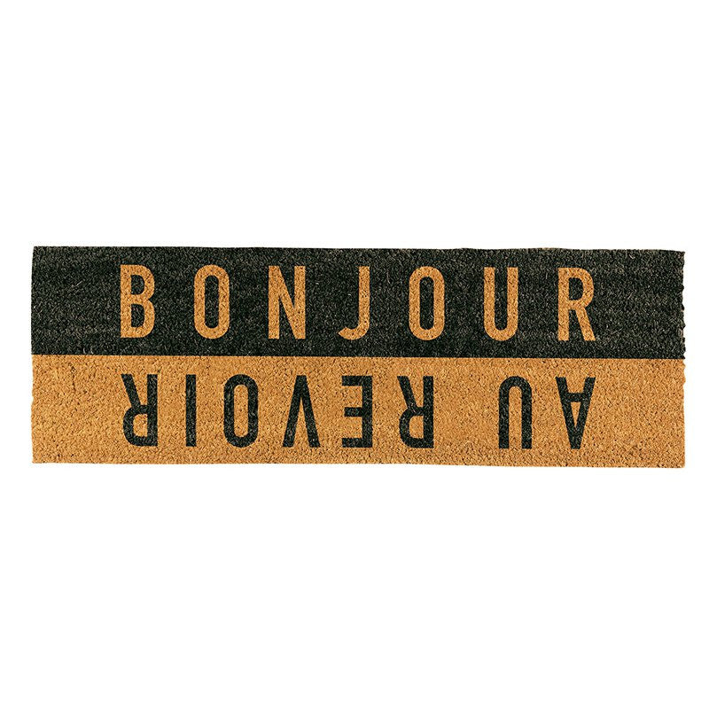 Bonjour/Au Revoir Doormat - Mildred Hoit
