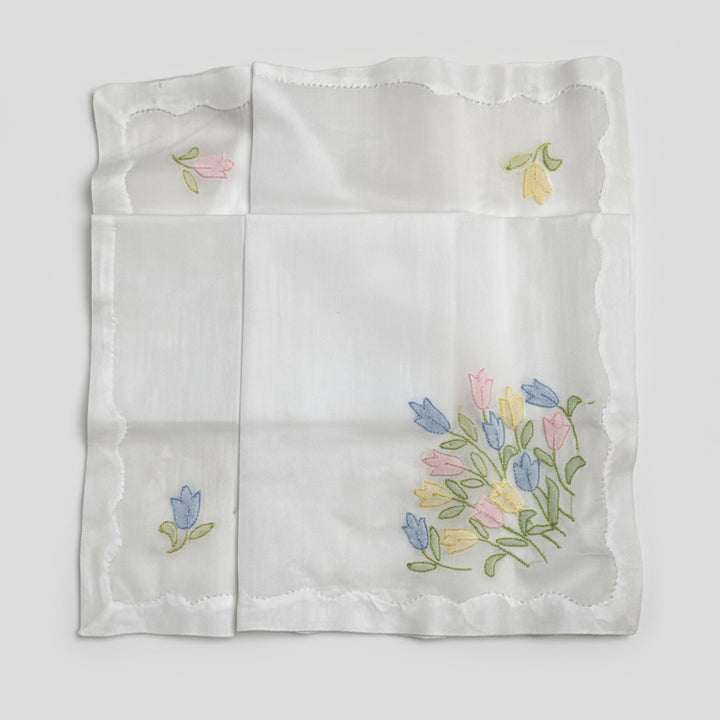 Multi-Color Flower Handkerchief