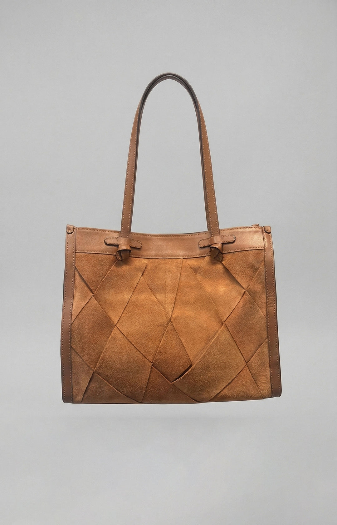 Gianni Chiarini Marcella Bag in Caramel Suede - Mildred Hoit