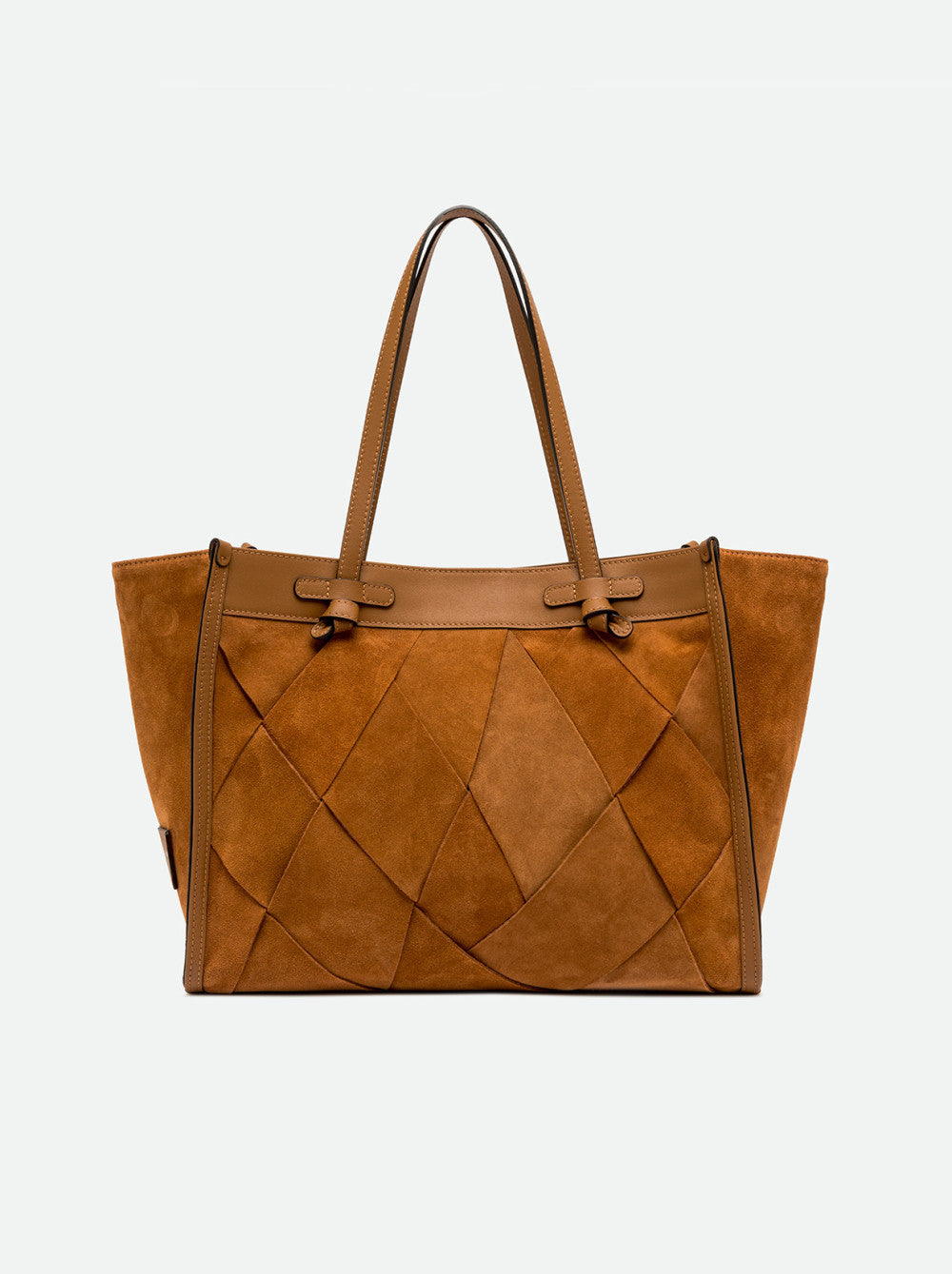 Gianni Chiarini Marcella Bag in Caramel Suede - Mildred Hoit