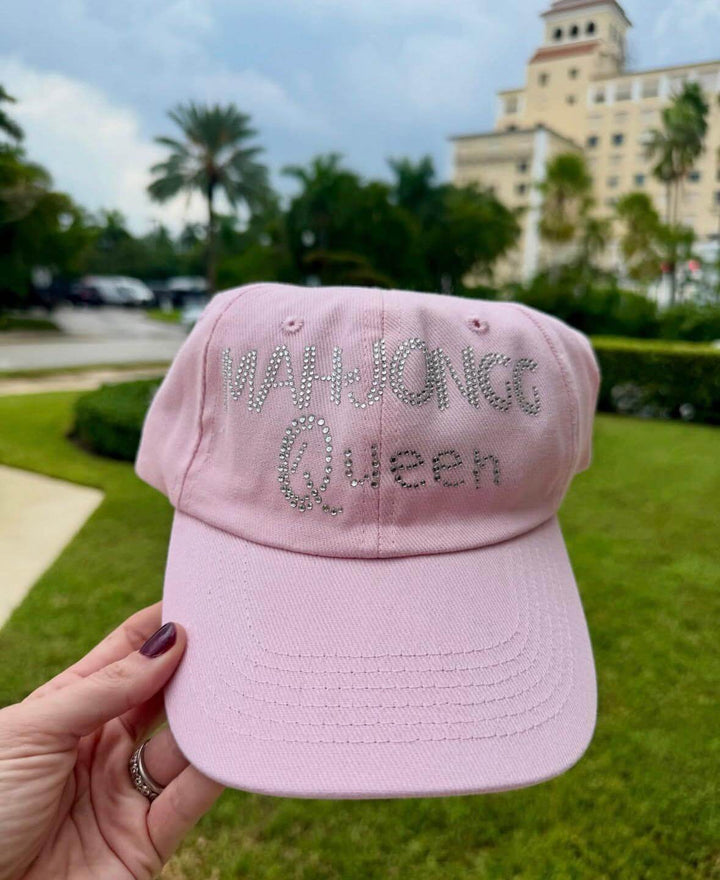 Mah-Jongg Queen Hat in Light Pink