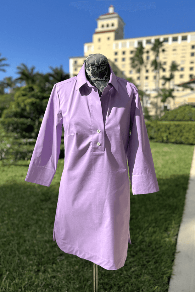 Hinson Wu Aileen Dress in Amethyst available at Mildred Hoit in Palm Beach.