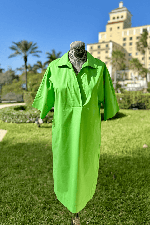 Hinson Wu Cindy Dress in Spring Green available at Mildred Hoit in Palm Beach.