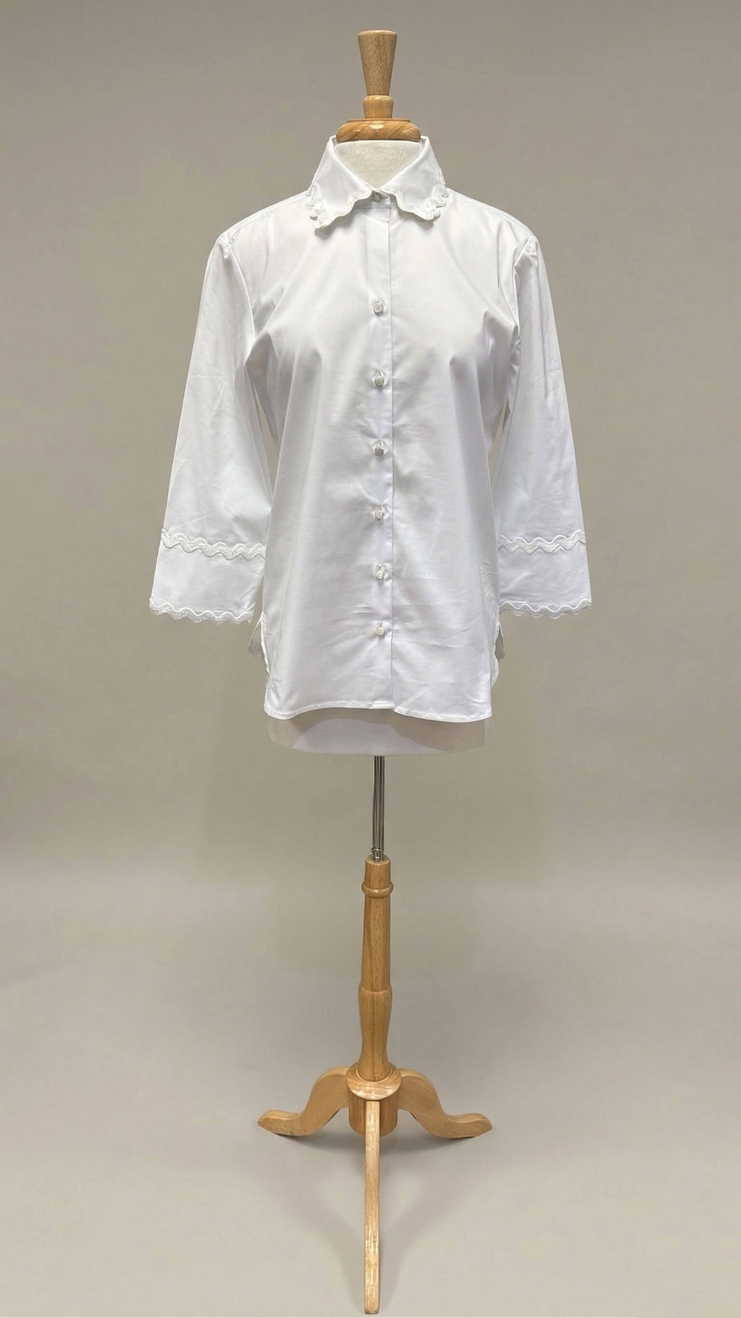 Hinson Wu Margot Shirt in White - Mildred Hoit