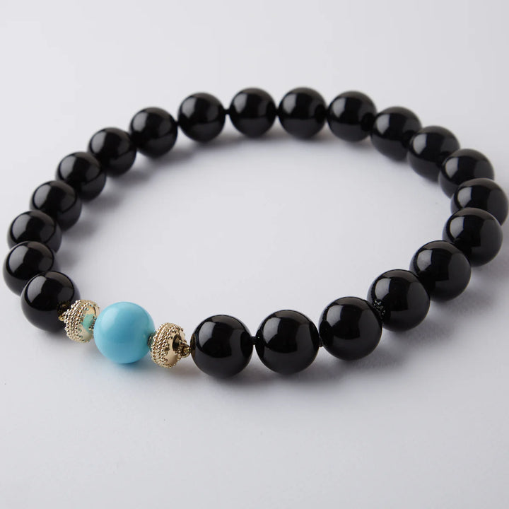 Clara Williams 20mm Black Onyx Necklace - Mildred Hoit