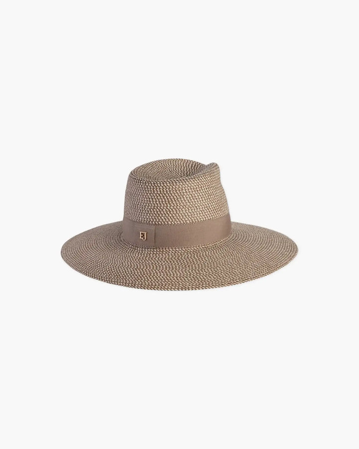 Eric Javits Daphne Fedora Hat in Latte - Mildred Hoit