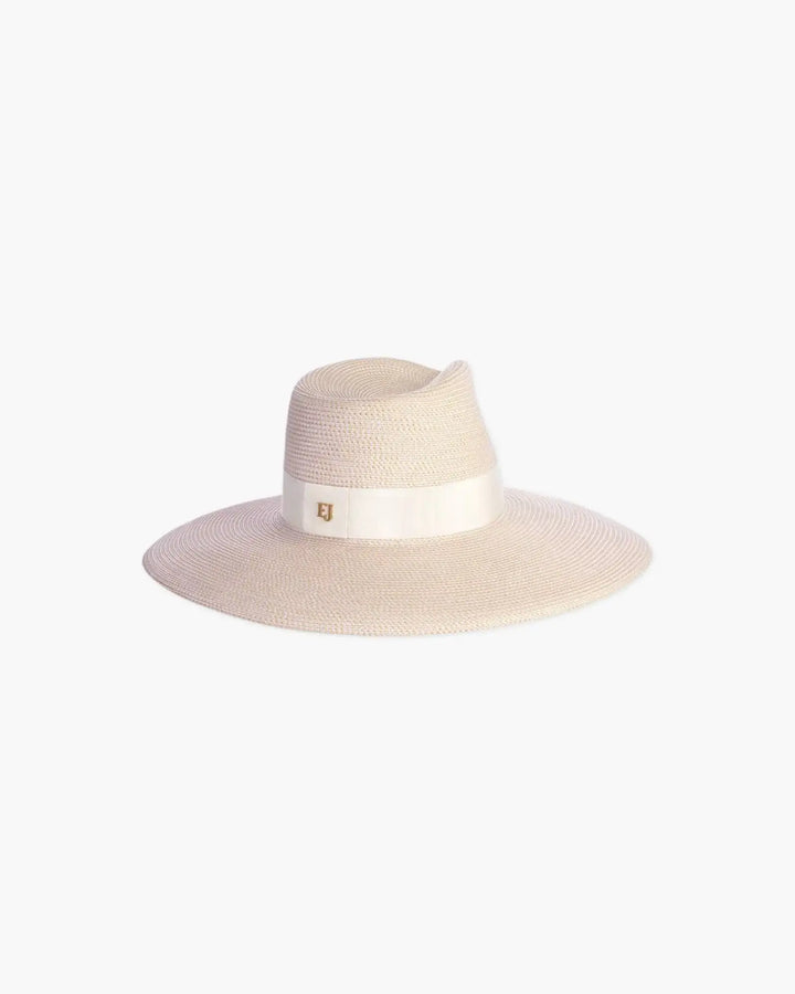 Eric Javits Daphne Fedora Hat in Cream - Mildred Hoit