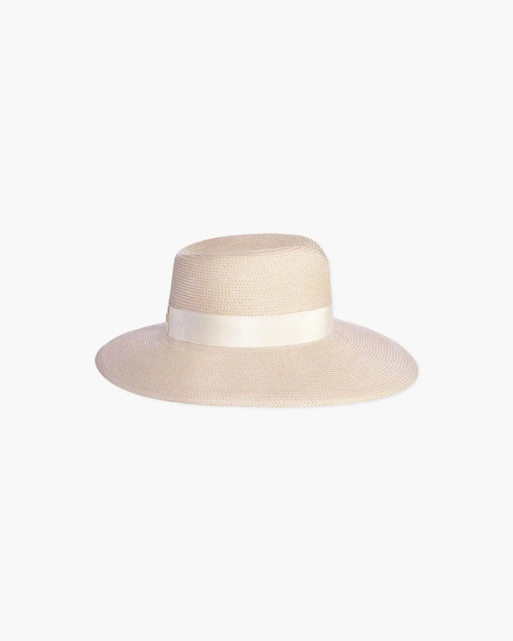 Eric Javits Daphne Fedora Hat in Cream - Mildred Hoit