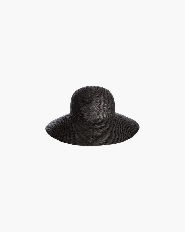 Eric Javits Hampton Hat in Black - Mildred Hoit