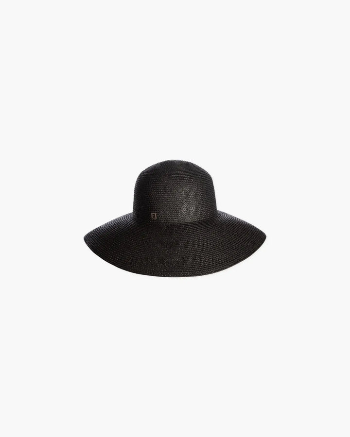Eric Javits Hampton Hat in Black - Mildred Hoit