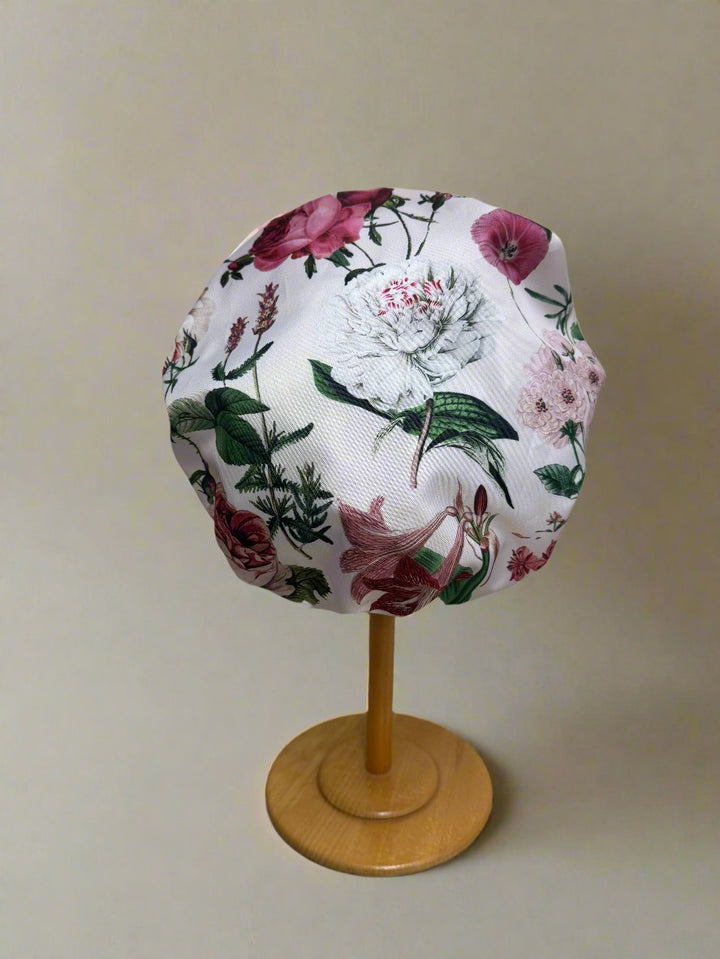 Peonies Shower Cap