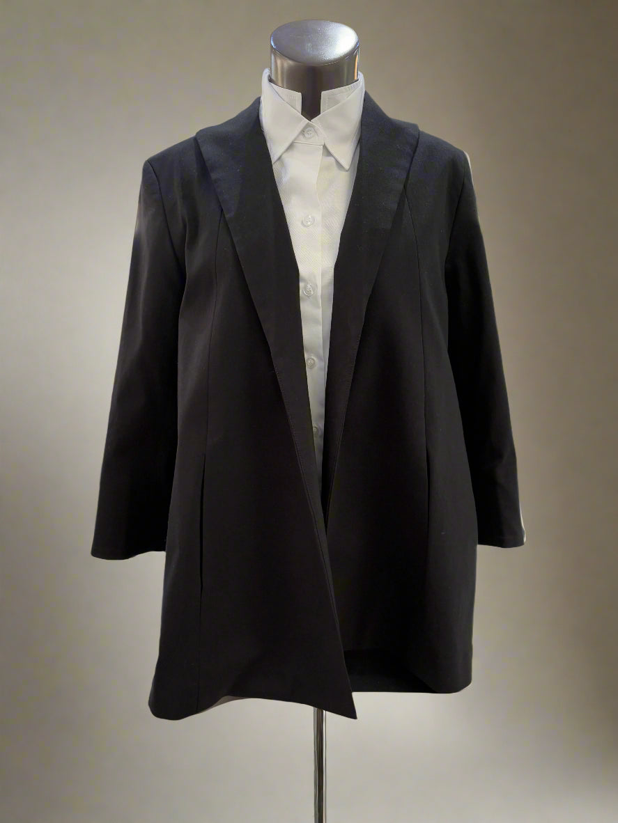 Renuar Black Blazer Jacket - Mildred Hoit