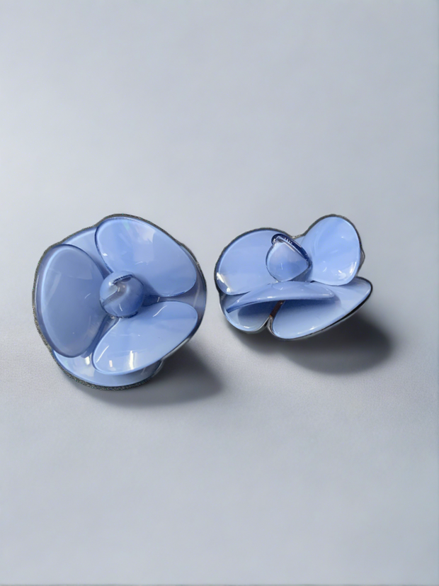 French Periwinkle Rivka Earring