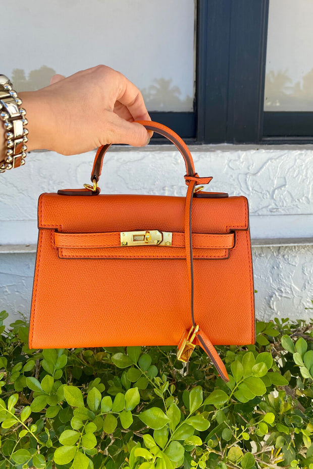 Medium Orange Handbag