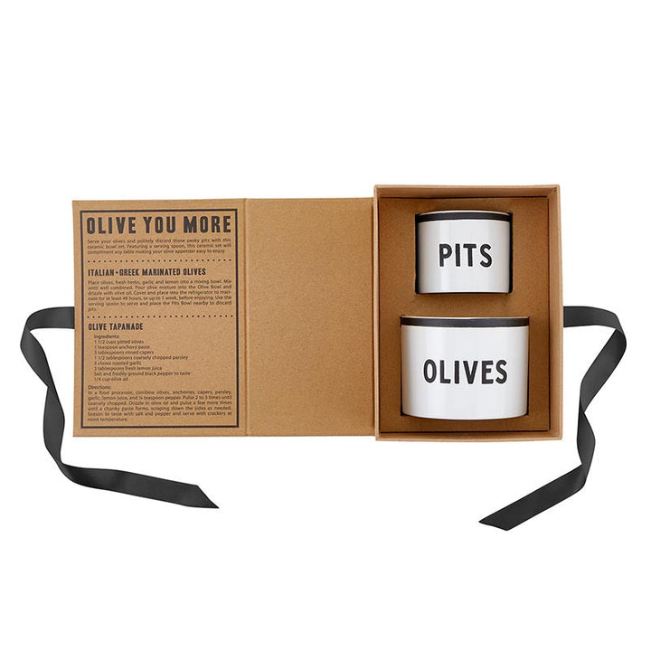 PS. Olive You - Olive & Pit Bowls Book Box - Mildred Hoit
