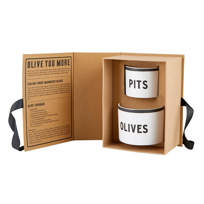 PS. Olive You - Olive & Pit Bowls Book Box - Mildred Hoit