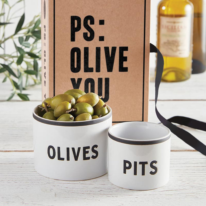 PS. Olive You - Olive & Pit Bowls Book Box - Mildred Hoit
