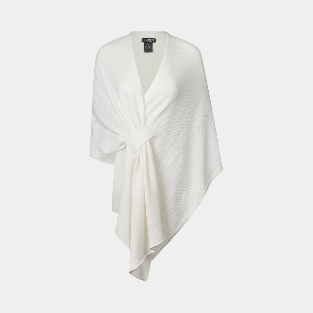 J'envie Rachel Tab Wrap in Ivory - Mildred Hoit