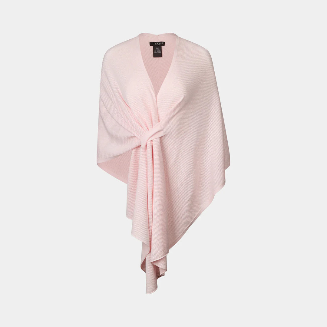 J'envie Rachel Tab Wrap in Pale Pink - Mildred Hoit