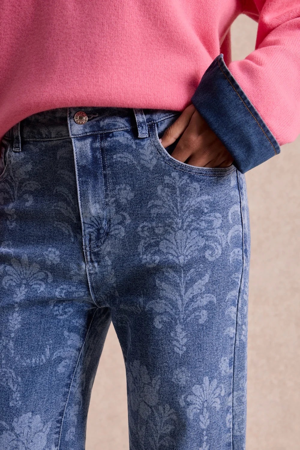 Leo & Ugo Printed Jeans