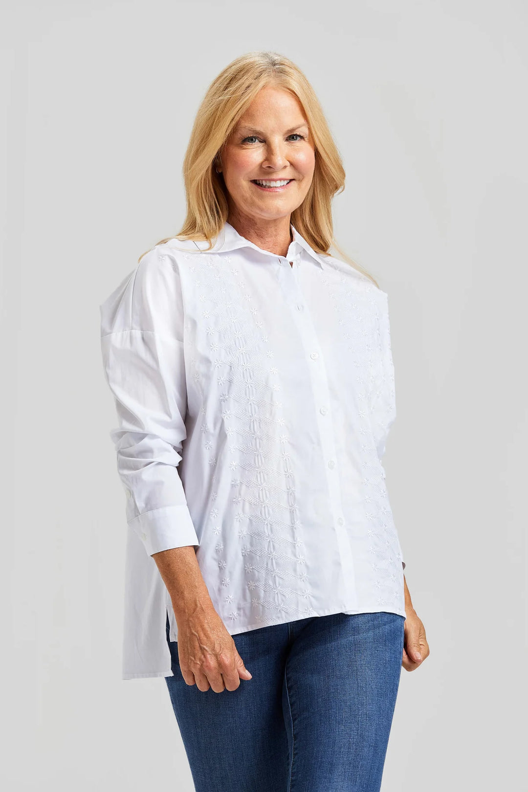 Peace of Cloth Aquarius Blouse - Mildred Hoit