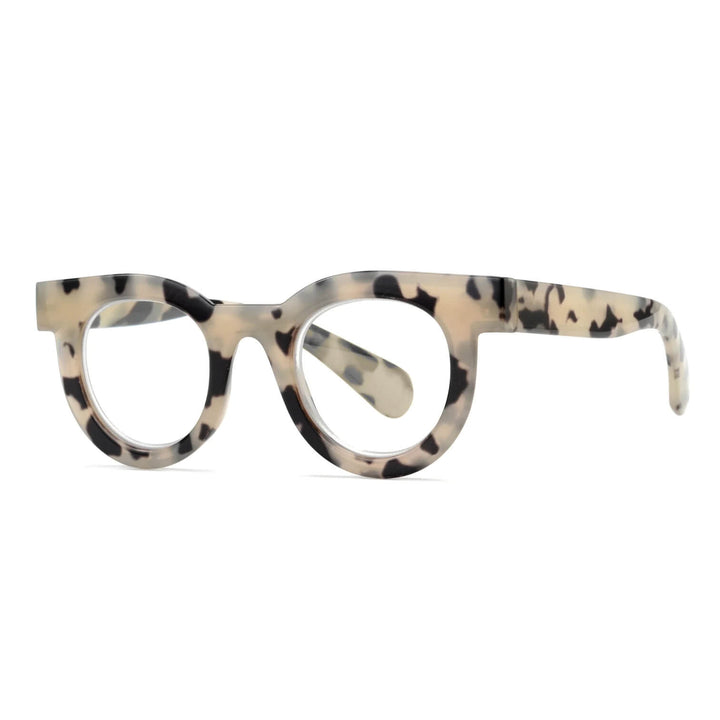 Kai Blue Light Readers in Bone Tortoise